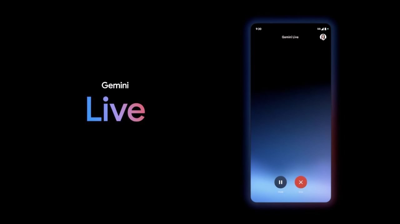 谷歌发布Gemini Live手机，重塑AI语音聊天体验